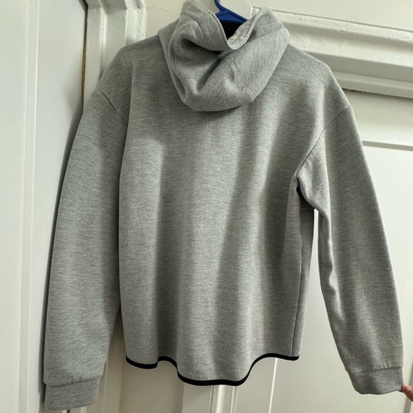 H&M Gray Zip Up Tech Fleece Track jacket - Picture 2 of 5